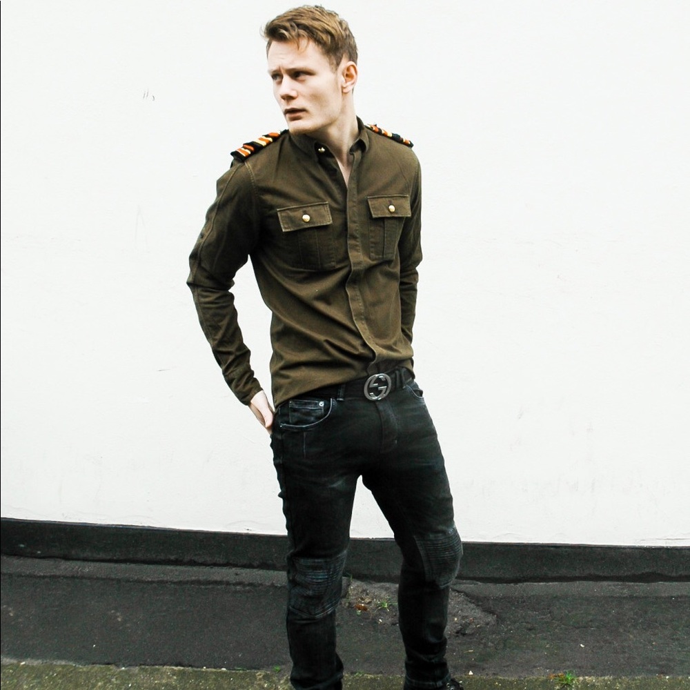 Balmain Military Style Shirt. Open to trading - Picture 6 of 8